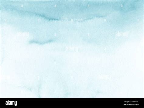 Watercolor Pastel Sea Green Ombre Background Texture Hand Painted