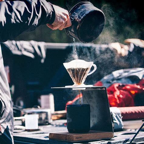 Pour Over Coffee Stand By Jm And Sons Petagadget