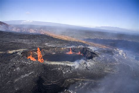 Newest Images From Kilauea Volcanos Eruption Pacific Island National