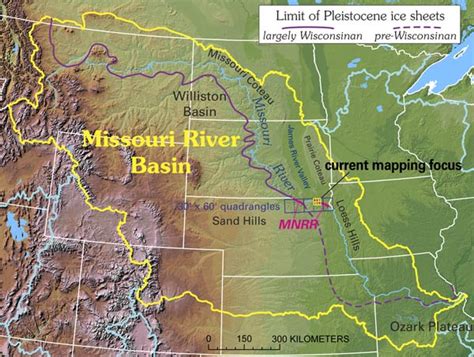 Project Mapping Area As Situated In The Missouri River Basin Us