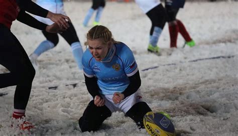 Snow Rugby Rugby