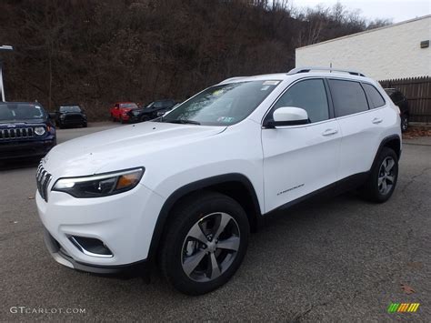 Bright White 2020 Jeep Cherokee Limited 4x4 Exterior Photo 136438881