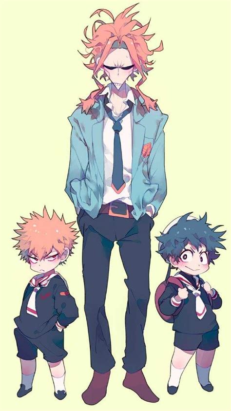 Maybe you would like to learn more about one of these? All Might, Deku, Bakugou, & Todoroki | Anime Amino