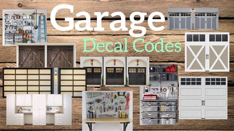Garage Door Decal Codes Work At A Pizza Place Bloxburg Berry Avenue