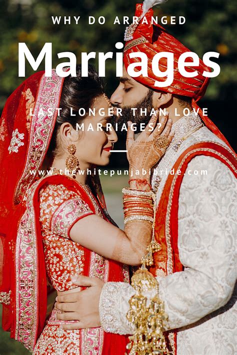Why Do Arranged Marriages Last Longer Than Love Marriages