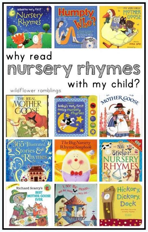 Why Read Nursery Rhymes With My Child Wildflower Ramblings Nursery