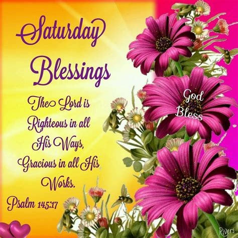 Saturday Blessings good morning saturday saturday quotes good morning saturday saturday blessi 