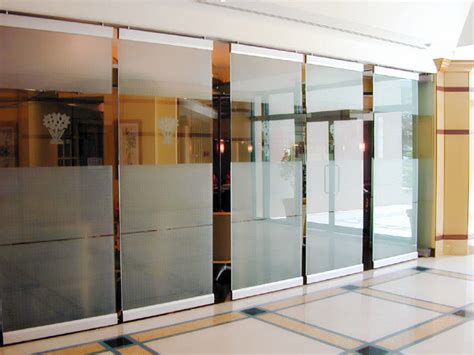 Ebunge Acoustic Room Dividers Frameless Tempered Glass Partition Wall