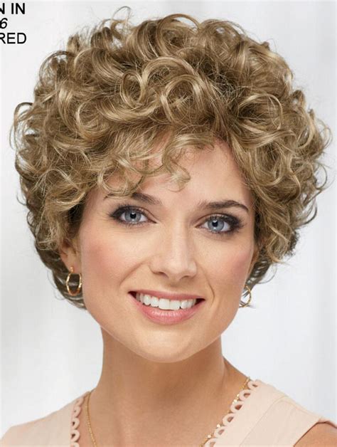 Curly Blonde Short 8 Soft Classic Wigs