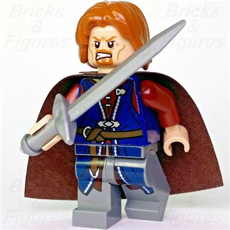 The Lord Of The Rings Lego Boromir Warrior Of Gondor Minifigure 9473 L