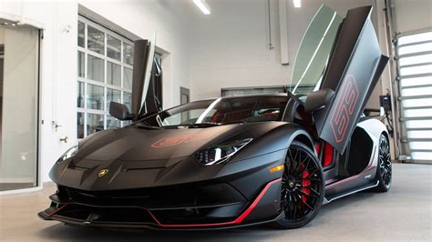 This Is The 2019 Lamborghini Aventador Svj 63 Edition In Nero Pulso