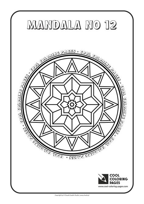 cool coloring pages mandala   cool coloring pages  educational coloring pages