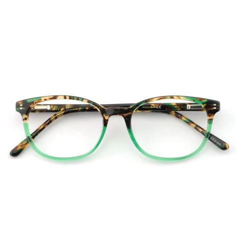 occi chiari eyeglasses non prescription optical glasses fashion eyewear half frame with clear