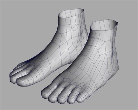 Simple Hands And Feet Free 3d Models