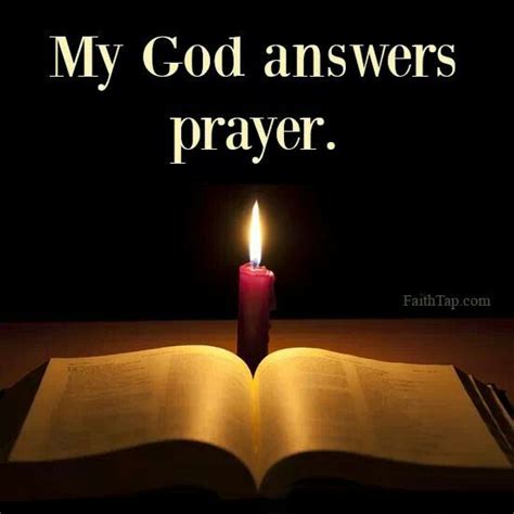 God Answers Prayer God Answers Prayers Prayer Changes Things