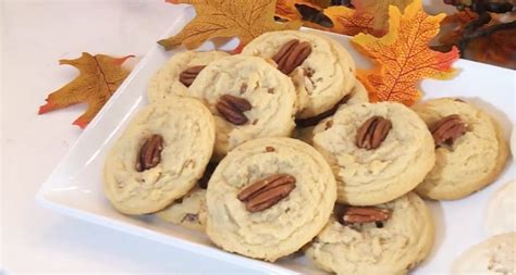 Soft And Chewy Maple Pecan Cookies Studio 5