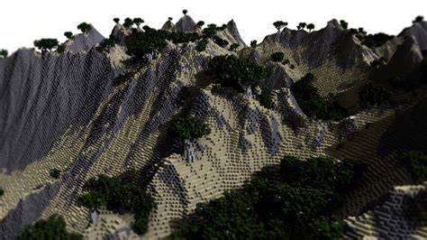 « Desert Mountains - Drep's Desert » Minecraft Map