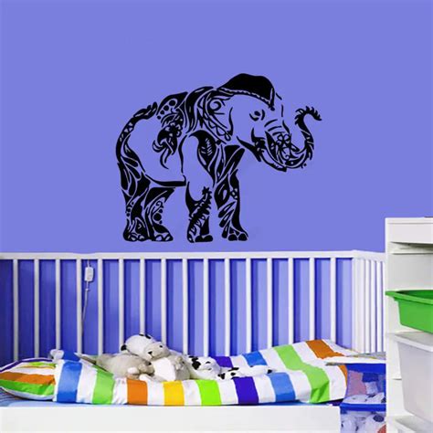 Buy Home Decoration Wall Sticker Elephant Pattern Wall