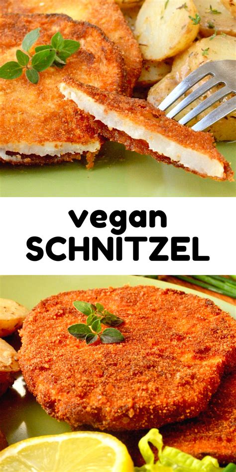 Vegan Schnitzel Recipe Vegan Meat Recipe Schnitzel Recipes Tasty
