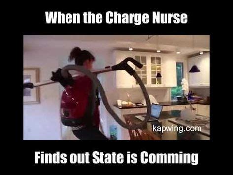 When The Charge Nurse Finds Out State Is Comming With