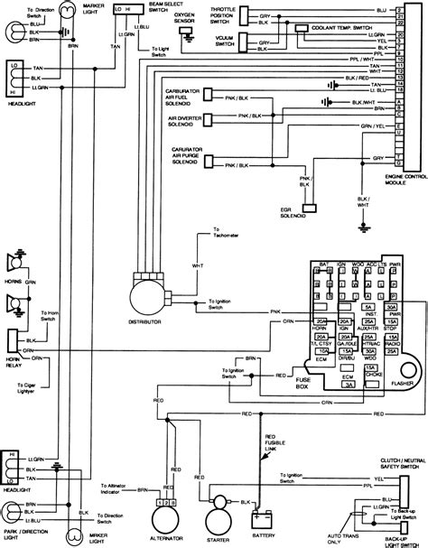 2001 chevy blazer underhood fusebox unit 15328840 delphi fuse relay center stock. 1986 Chevrolet 10 Wiring - Wiring Diagram Schema