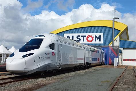 First Tgv M Unveiled By Alstom And Sncf News Railway Gazette