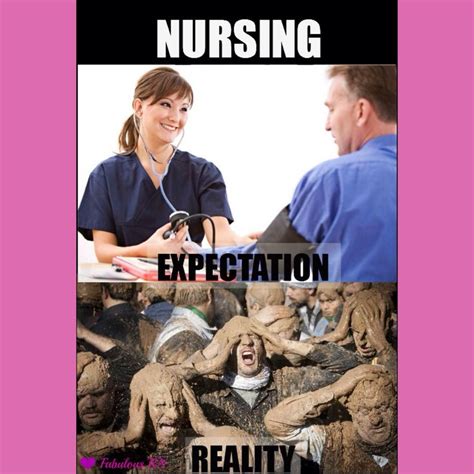 Nursing Humor Expectation Vs Reality