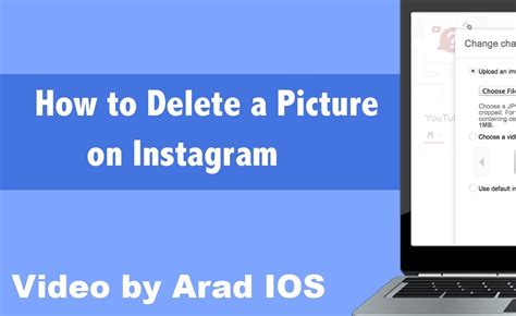 How can i delete conversations on instagram from an iphone? How to Delete a Picture (iPhone & iPad) on Instagram - YouTube