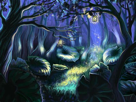 Magic Forest By Toydark On Deviantart