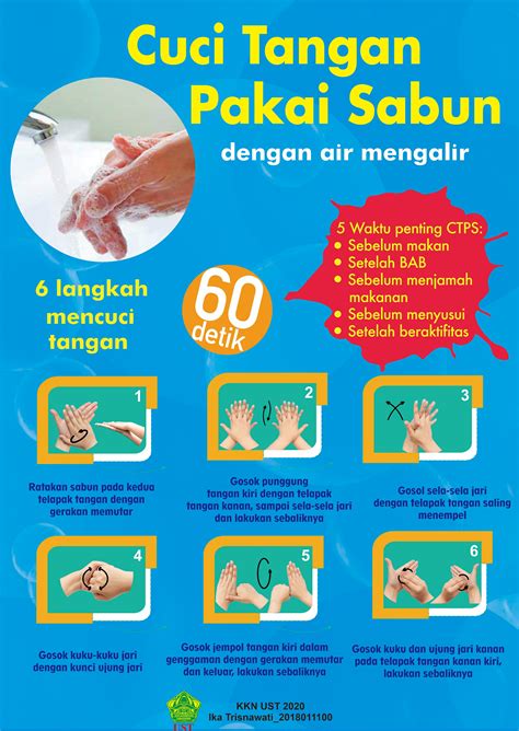 Langkah Cuci Tangan Yang Benar