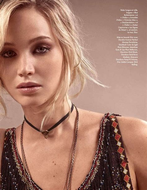 Jennifer Lawrence Elle Magazine France September 2017 Issue 06