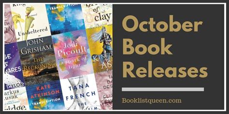 October 2018 Book Releases Booklist Queen
