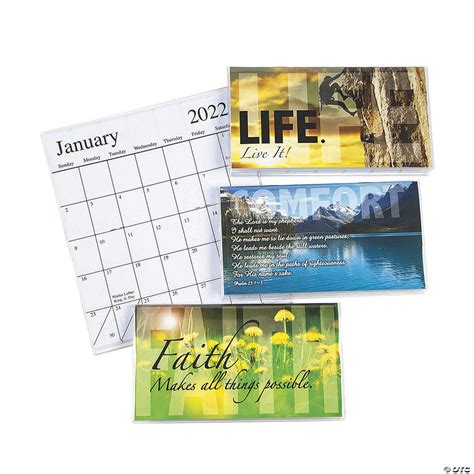 2021 2022 Inspirational Pocket Calendars 12 Pc Discontinued