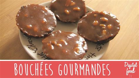 Recette Bouch Es Gourmandes Chocolat Caramel Cacahu Tes Youtube