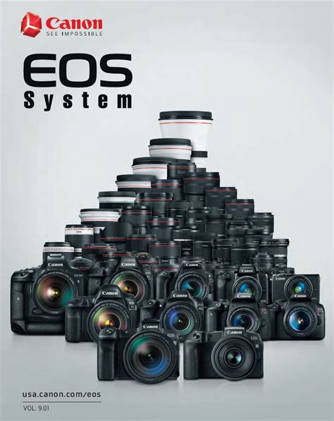Canon Camera News 2024 Canon Eos Camera System Pdf Brochure Vol 901