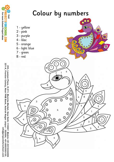 Welcome to preschool printable activities! Kids Science Projects - Rangoli Worksheet 2 - Free download