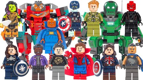 All Lego Marvel Studios What If Set Minifigures Collections Lego