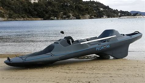 Electric Kayak Of The Future The Pedayak Yak Logic