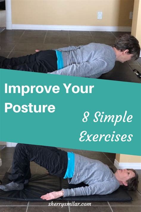 Exercises To Improve Posture Easy Workouts Exercise Improve Posture