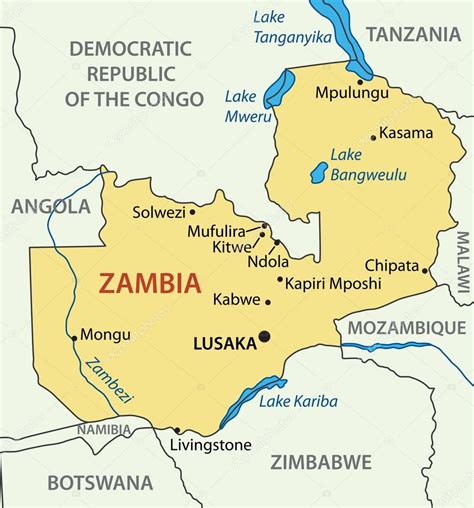 Mapas De Zambia Atlas Del Mundo Reverasite