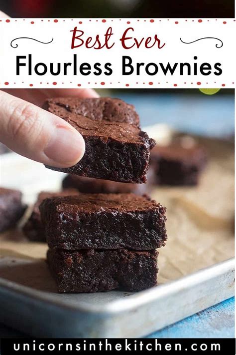 Flourless Brownies Are Rich And Fudgy And They Re Made With Only 5 Ingredients These