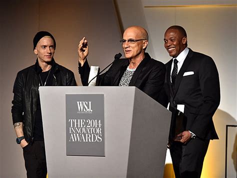 Eminem Presents Dr Dre And Jimmy Iovine With The Wall Street Journal