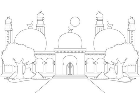 Detail Gambar Mewarnai Tema Ramadhan Koleksi Nomer 21