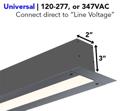 Professional services & other businesses. GlowbackLED 2 Inch Wide Trimless Mud-In Mount Linear Light ...