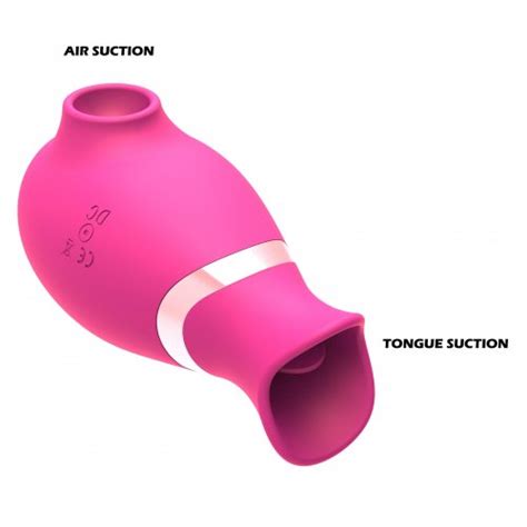 Curious My Little Secret Dual Action Air Suction Mini Massager Pink And Silver Sex Toy Hotmovies