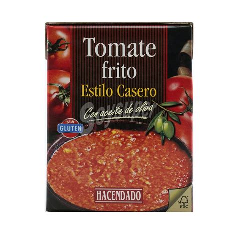 Hacendado Tomate Frito Aceite Oliva Casero Brick G