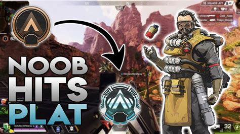 Apex Noob Hits Plat For The First Time Apex Legends Ps4 Youtube
