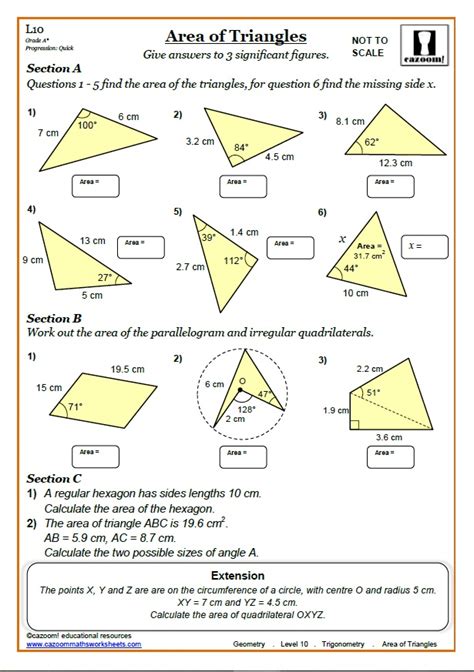 46 Trigonometry Worksheet Fun