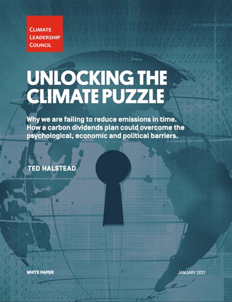 Unlocking The Climate Puzzle Climate Leadership Council