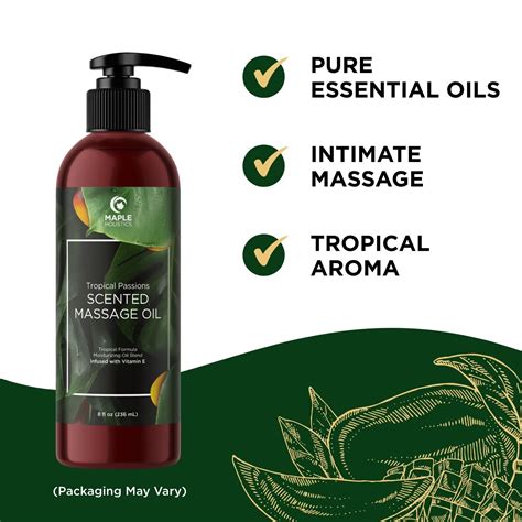 Tropical Sensual Massage Oil For Couples Ebay